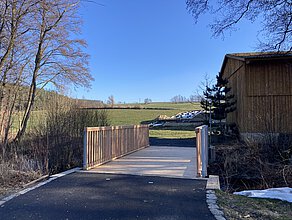 Erneuerung der Fuß- und Radwegebrücke in Maiersreuth (Marktgemeinde Bad Neualbenreuth)